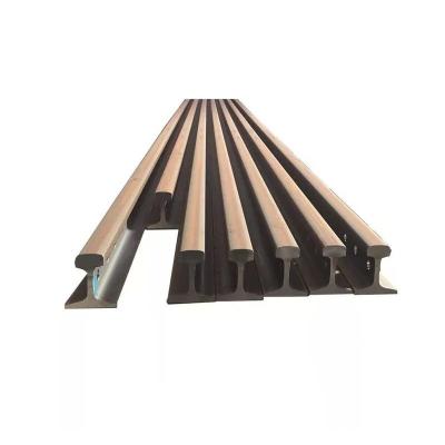 ISO9001 2008 Certificate Railway Rail 55Q Steel Rail 12kg/m Light Steel Train Railway with Customize Request