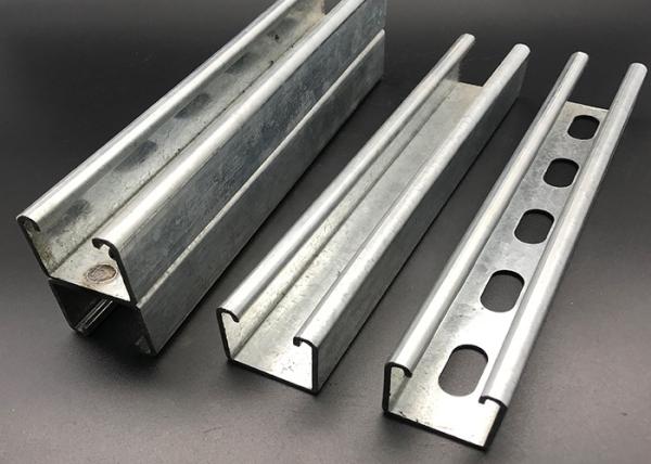 Galvanized Steel 41x41 Slotted Unistrut Channel 3m 6m