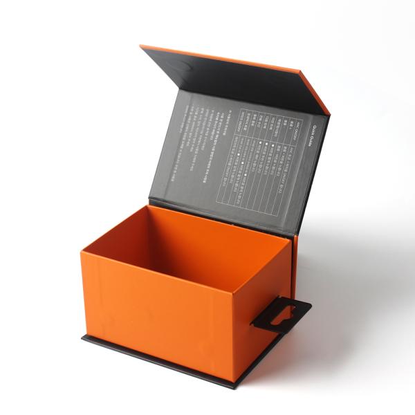 Customized Wireless Headset Earbuds Magnetic Packaging Recycled Fish Hooks Sponge Lining Paper Boxes for Consumer Electronics