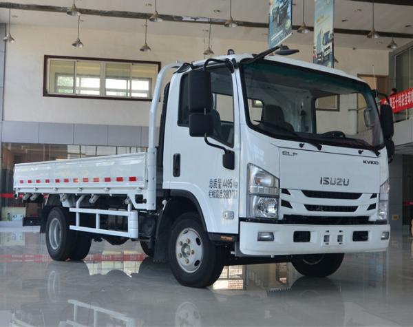 Manufacturer Japanese Isuzu KV100 Eu 6 Engine 120hp Light Cargo Fence Truck With 2 Tons 3 Ton Loading Lorry Truck