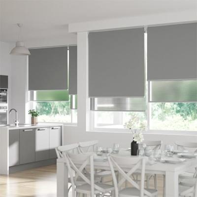 Luxury Roller Hotel Type Curtains Electric Motorized For French Window