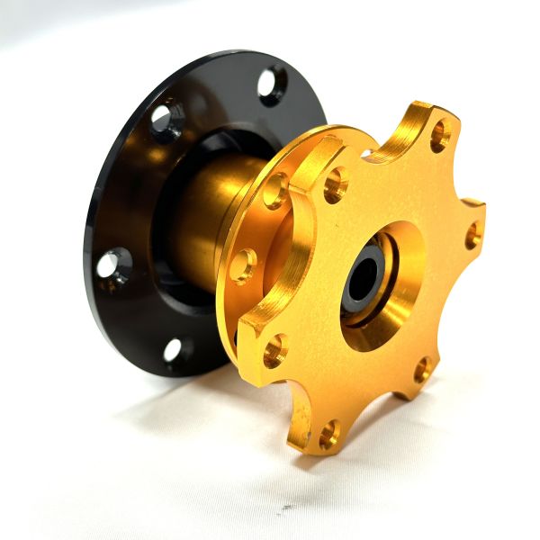 Anodized Racing Steering Wheel Quick Release Adapter 6061 Aluminum Alloy For MOMO SPARCO OMP