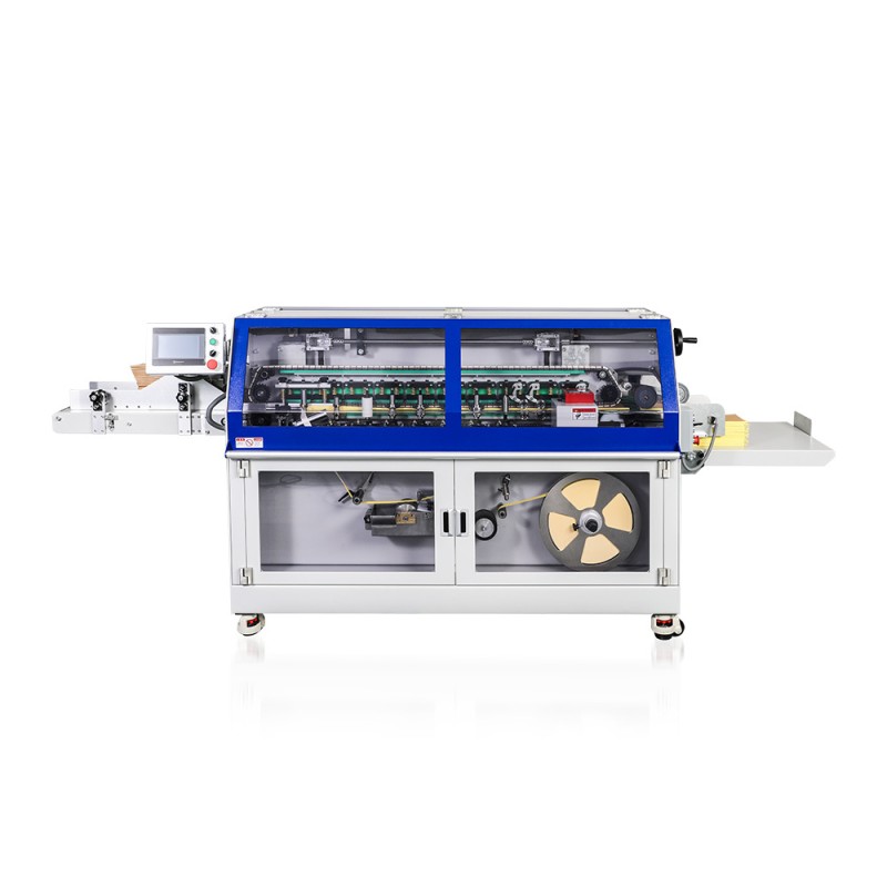 Book Block Spine Taping And Gluing Machine With Adjustable Speed 5-20m/Min