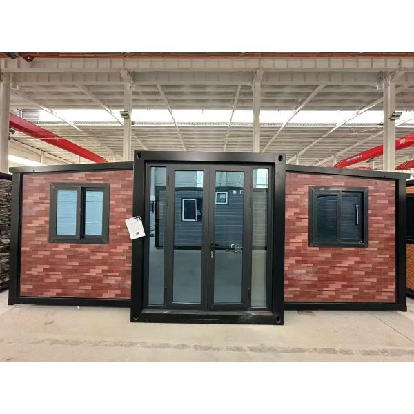 Steel Frame Prefab Container House Customizable Easy Assembly