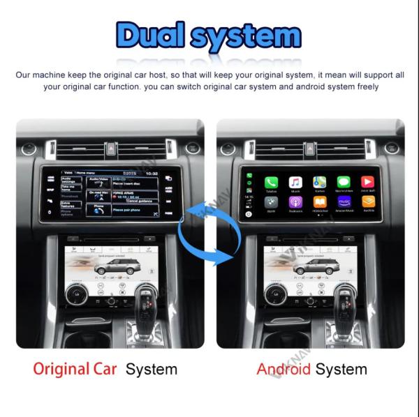 12.3inch Car radio For Range Rover Sport Right Peptide L494 Multimedia Player Stereo Android GPS Navigation Carplay