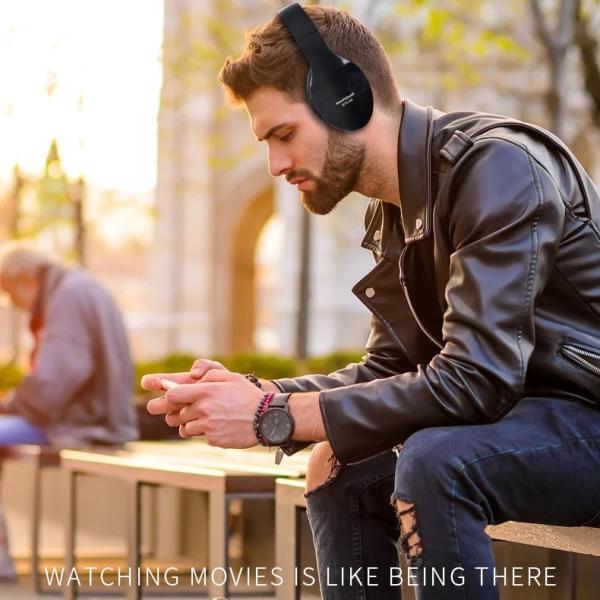 400mAH USB Wireless Bluetooth Headset , Foldable Stereo Headphone Earphones MP3 With Mic