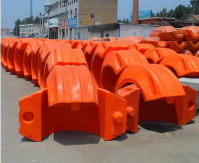 Небольшая пластиковая деструкция стекловидного тела трубы Hdpe ставит бакены для понтона морского Hdpe плавая