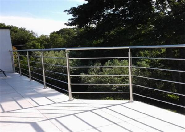 Outdoor Stainless Steel Railing Balustrade Fencing For Contractor / Builder