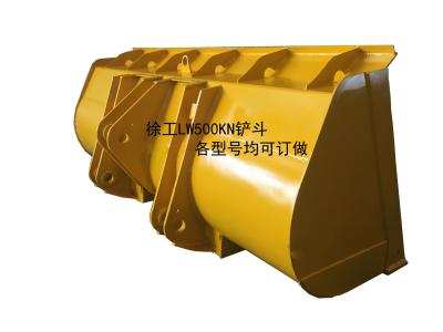 O carregador do trator de exploração agrícola de XCMG LW500CN Buckets o material de 2.8m3 Q345B NM400