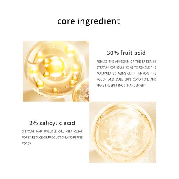 Suero facial OEM para el cuidado de la piel con ácido salicílico, suero en gel para tratamiento de manchas, dermatólogo, 30 ml