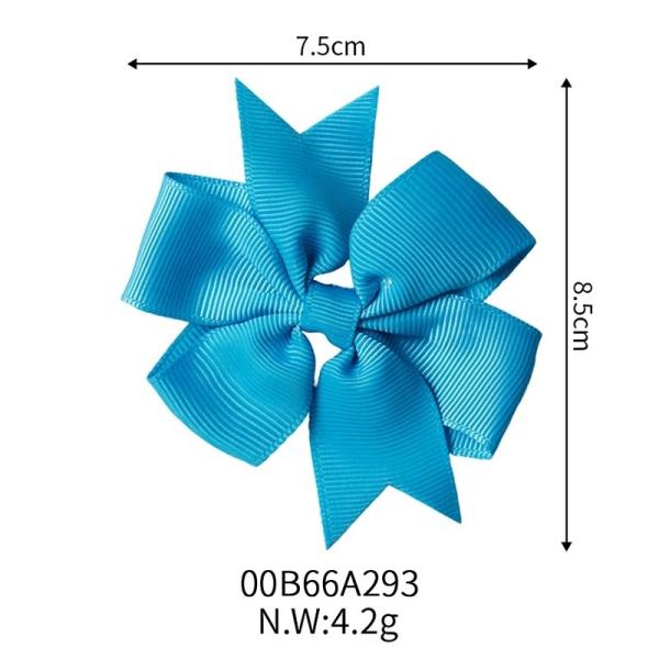 M.S.D. Clip de cabelo Grosgrain feito à mão Adição perfeita à decoração de casamento com faixa de arco
