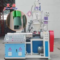Línea de producción de perfiles de extrusores de PVC duros resistentes al desgaste Extrusión lenta