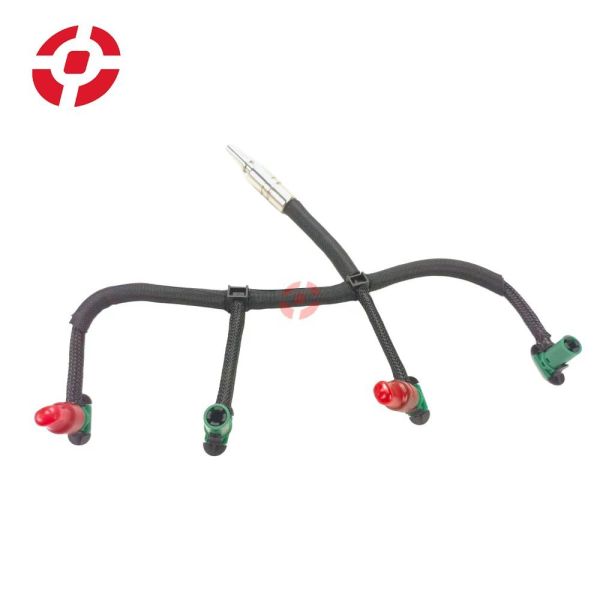 Injector fuel leak off pipe LR032107 Fuel injection pump leak-off spill rail tube pipe for Land Rover