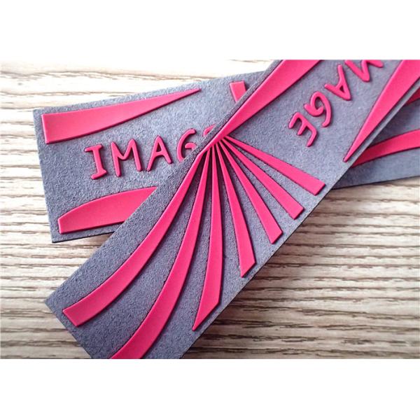 Красочные резиновые заплаты логотипа для одежды и шляпы/резиновых ярлыков одежды