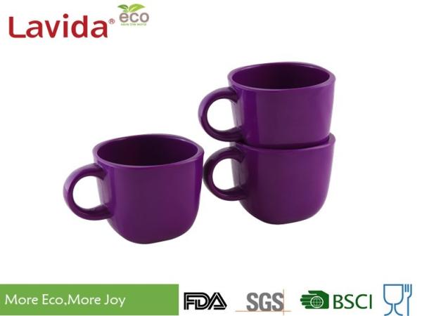 Indoor / Outdoor Melamine Mug Cup Diameter 8cm Height 7cm Contemporary Modern Style
