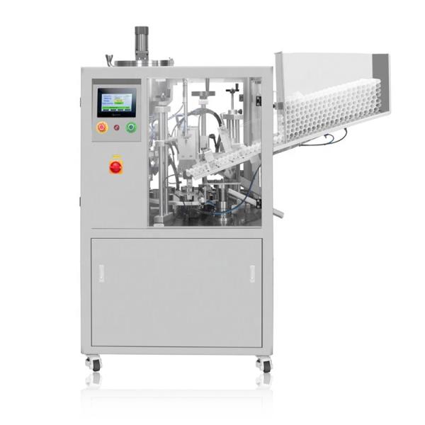 máquina de enchimento macia 1.5kw do tubo de 60pcs/Min Dia 5mm para o creme cosmético