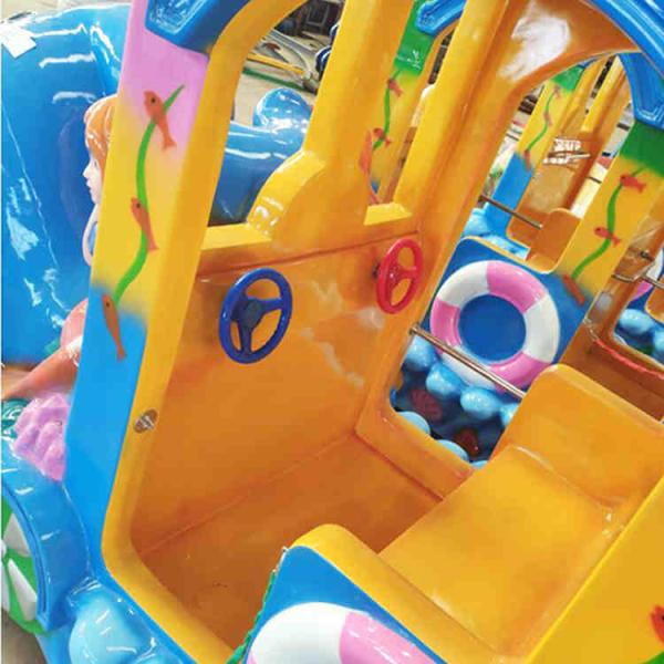 6.8km/H Speed Themed Train Rides / Mall Train Ride 2000kg Rated Load