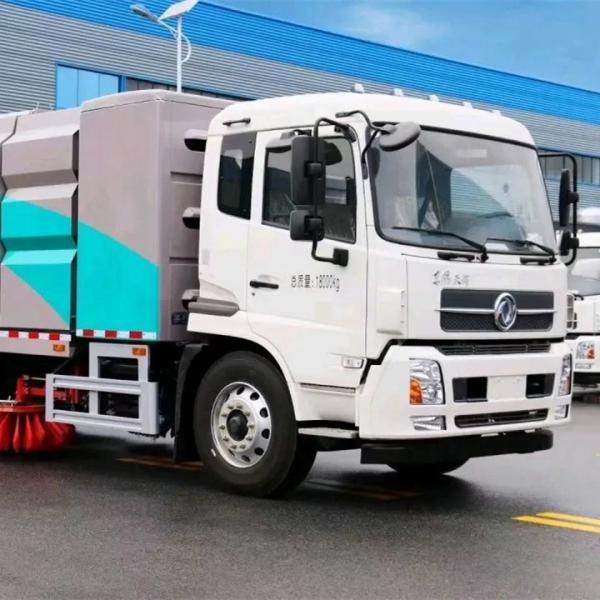 Customization Option Pure Electric Vacuum Truck Mounted Road Sweeper/Washing and Sweeping Vehicle
