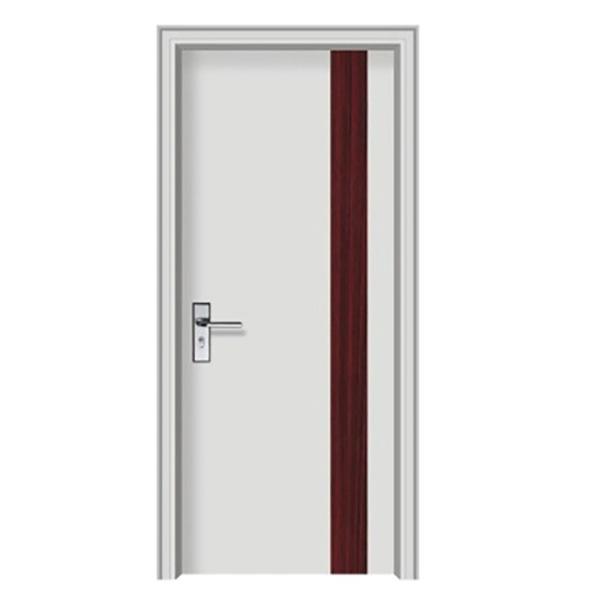 Stainless Steel Bedroom UPVC PVC Casement Door For Modern Simple Interior
