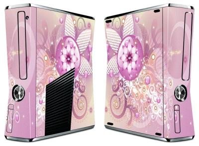 Console Skin Sticker for XBOX 360 slim Skin Sticker,OEM Welcome for XBOX 360 slim Skin sticker