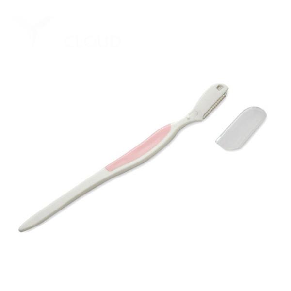 Womens Face Hair Shaving Razor Mini Eyebrow Shaver Stainless Steel With Safe Cover