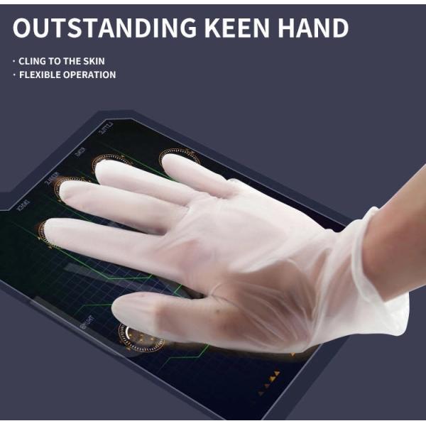 Hospital Clinic Non Sterile Gloves , Surgical Surgeon Latex Examination Gloves