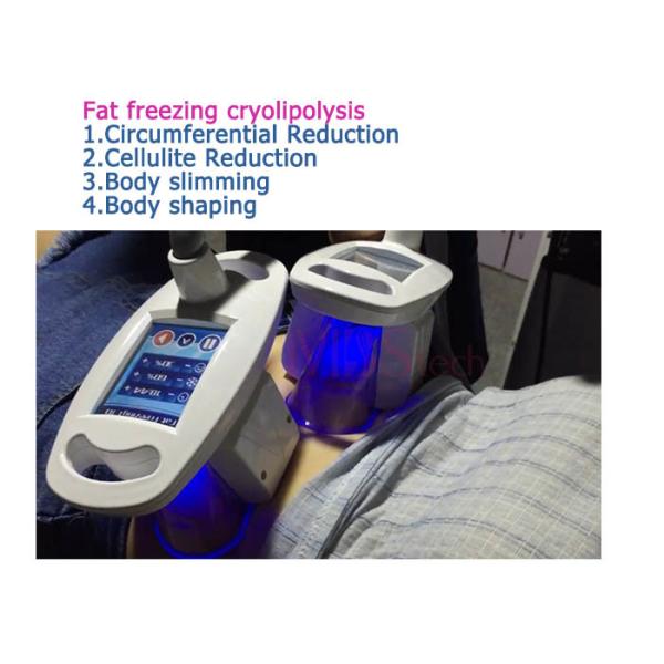 Машина Cryolipolysis 4 ручек жирная горя для домашней пользы