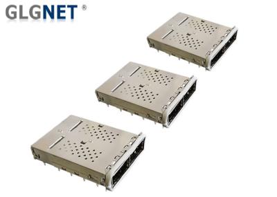 Double Port QSFP+ Cage 1 x 2 Ganged EMI Gasket For QSFP14 Optical Module