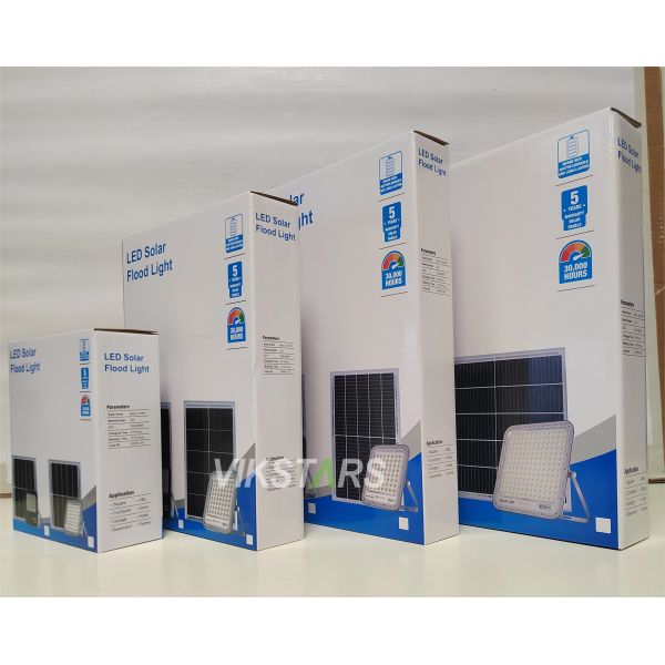 Battery Replaceblae 60w 100w 200W 300w Solar Flood Lights With PC Lens