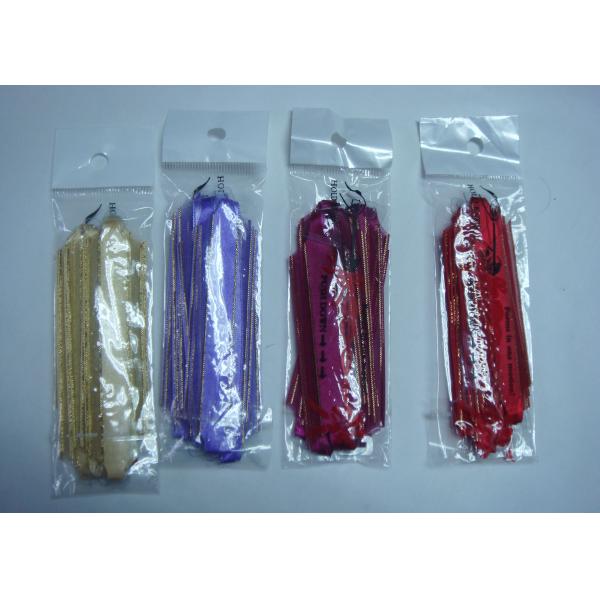 Organza pull bow ribbon with Long Tulle Tails for Wedding Party Bridal Gift Wrapping