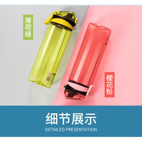 Compact Design 700ml 1000ml Cycling Water Bottle 1l Sports Water Bottle With Lift Clear Student Water Bottle For School Boy Hydrate With Reusable