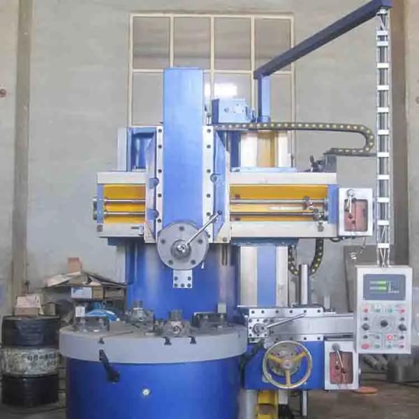 VTL Cnc Vertical Lathe Borer Máquina de torneamento vertical de coluna única