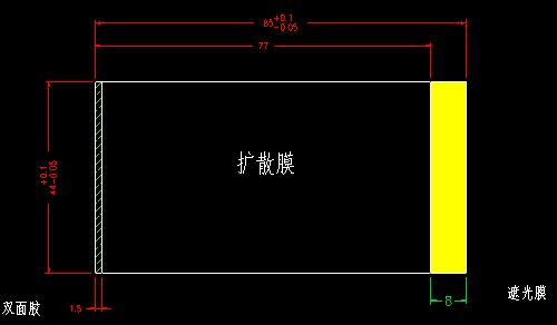 Белое СИД цвета освещает контржурным светом для панели модуля дисплея LCD для генератора кислорода