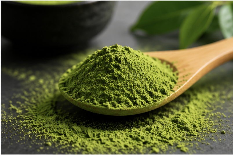 Flavored Pure Matcha Powder 1kg Tea Polyphenols Food Additives Natural Color Culinary Blend