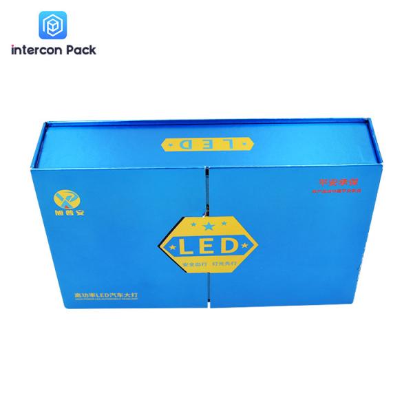 Interconpack Luxury Boutique Box Magnetic Flap For Electronic Lamp