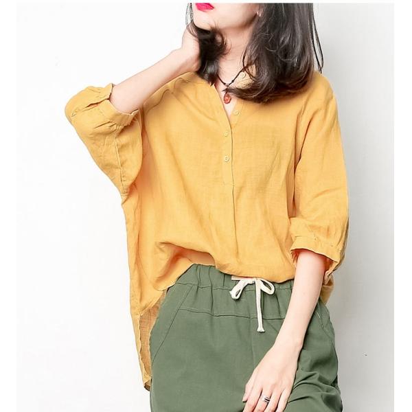 Soft Plain Dyed Blend Woven 30% Linen 70% Cotton Fabric for Garment Dress Cloth Home Textile