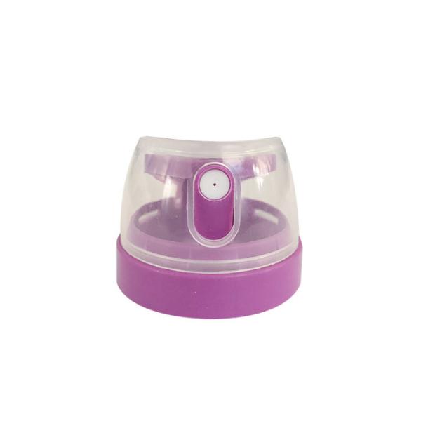 Durable Purple 35mm Aerosol Spray Cap For Canister Aluminum Can
