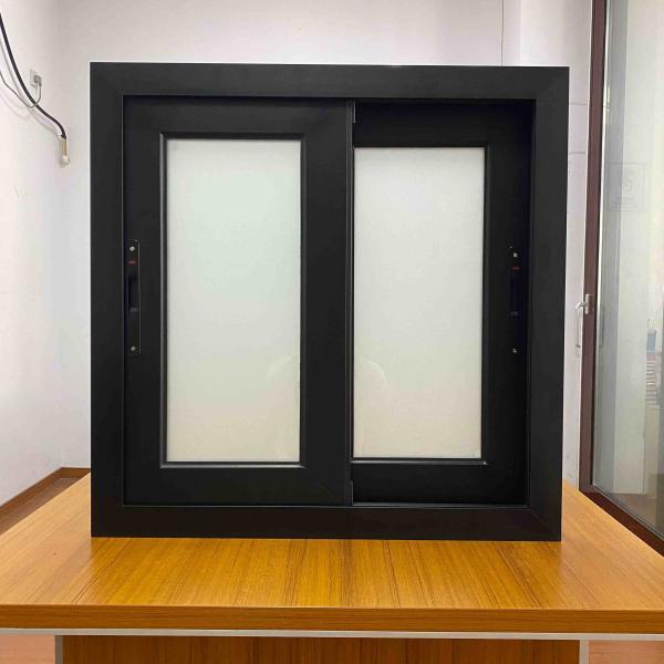 Custom Aluminum Sliding Window with Double Glaze Glass