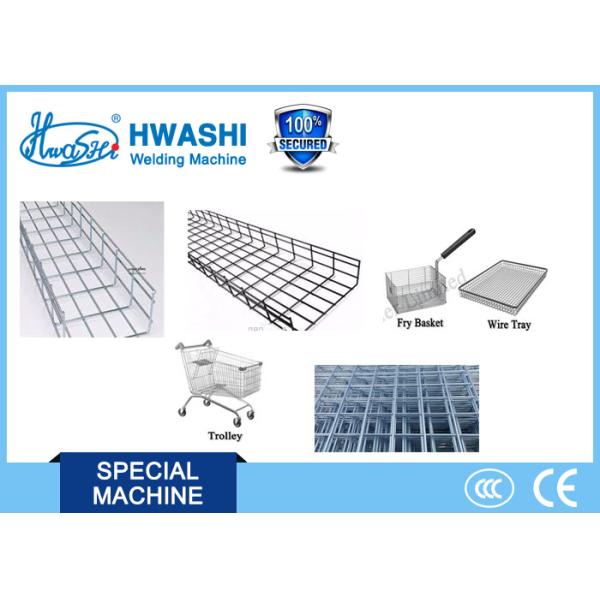 Поднос кабеля сварил заварку ячеистой сети, кабель корзины делая машину