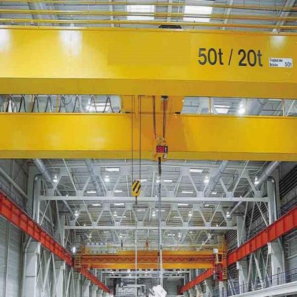 Industrial Electric Traveling Single Girder Overhead Crane 3 Ton / 2 Ton
