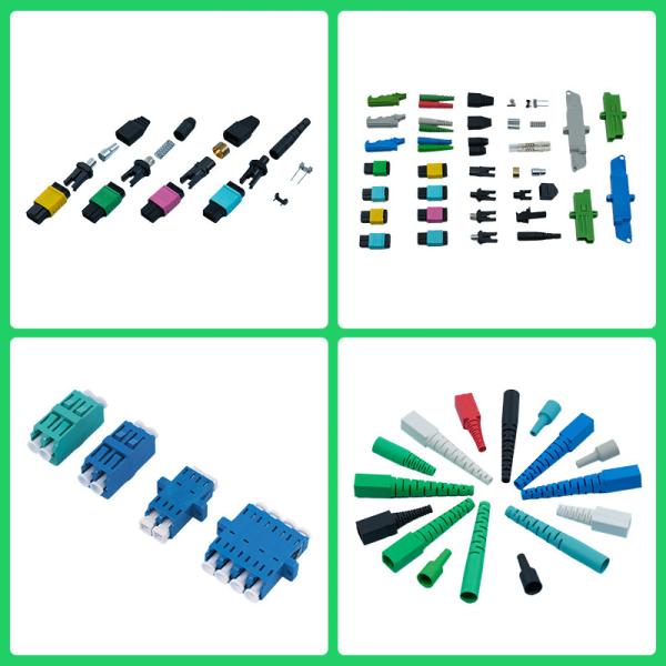 LC Connector Adapter Terminal Ejector Kit Fibre Optic Connector PEI PBT Materials