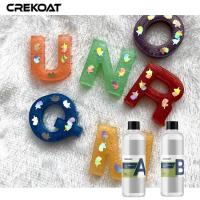 Materiais do metal do molde do silicone de Crystal Clear Epoxy Resin For