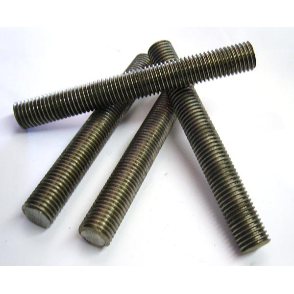 Carbon Steel Stud Threaded Bolt Double End Studs White Blue Yellow zinc Plated DIN938