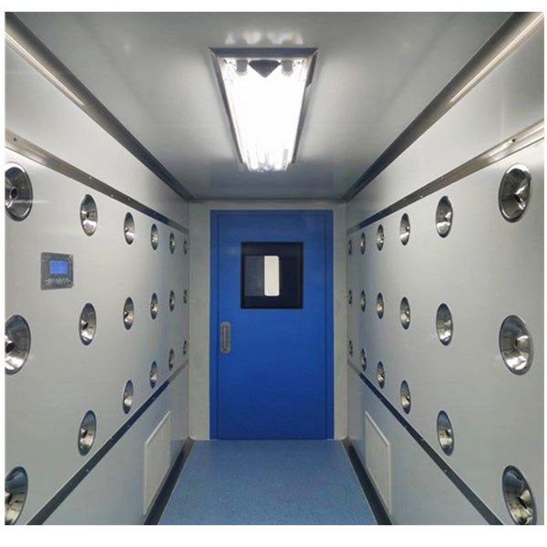 YANING GMP Modular System Clean Room Intelligent Air Shower Tunnel For Pharmaceutical