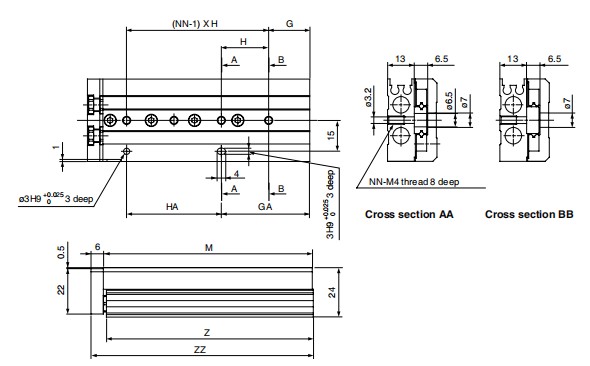 Petite norme de série de Smc Mxs d'alliage d'aluminium de cylindre d'air de couleur argentée