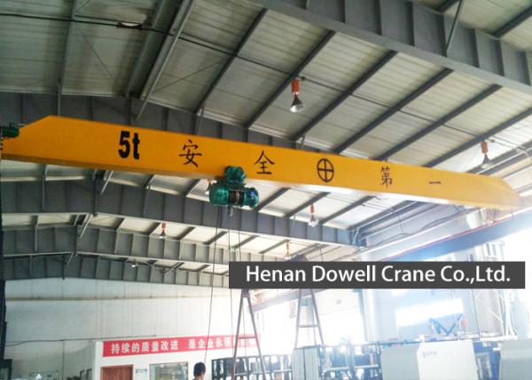 Monorail Hanger Overhead Bridge Crane Equipment 30m Lightweight Structure