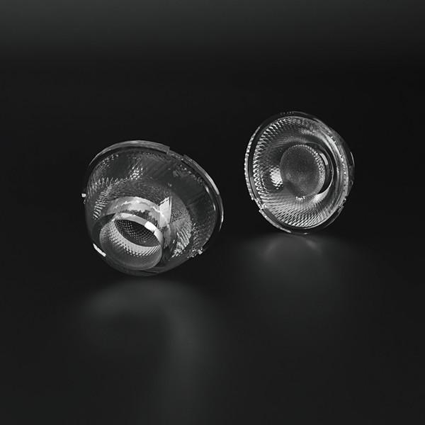 Super Bright 24 Degree PMMA  LED Lens  For Chain Stores Lighting