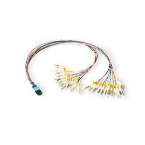 Multi гибкий провод Telcordia GR326-CORE встречи ядра LSZH кабеля 24 режима OM3 MPO MPO