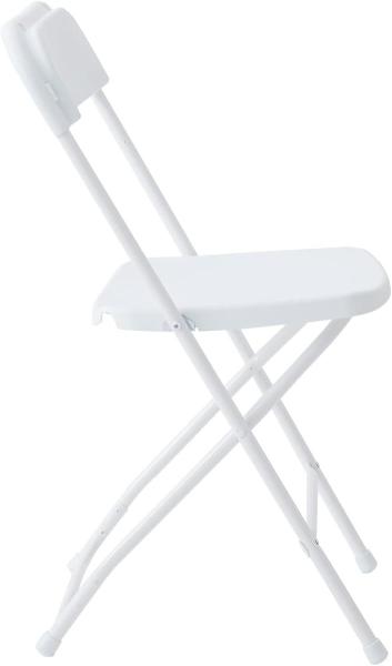 Wholesale Folding Portable Pp Plastic Metallic Frame Dinning Chair Plastic Chairs For Events