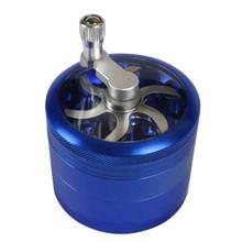 China Custom Aluminum cnc machining parts for cigarette tobacco herb grinder anozided Manufacturer